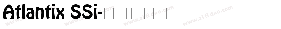 Atlantix SSi字体转换